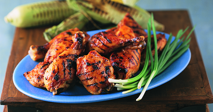 Barbecued Chicken Pieces